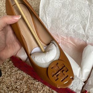 Tory Burch Peep Toe Wedge